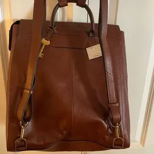 NWT FOSSIL Parker leather backpack… retails for $250 Fossil - Brandclub - Fossil Women main image 3